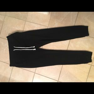 Black joggers